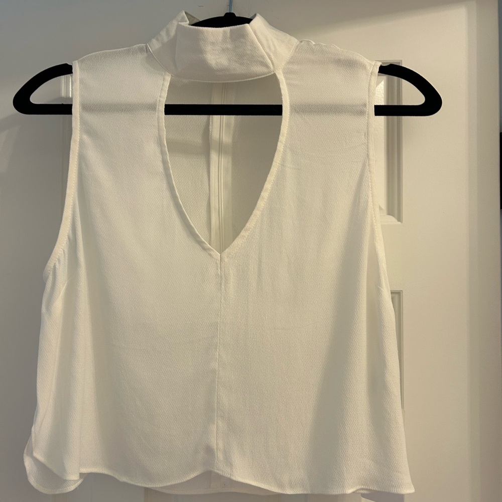 NWT Cotton Candy LA high neck tank top